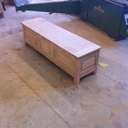 Banc-coffre a chaussures