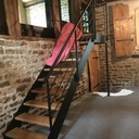 Escalier bois métal