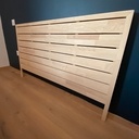 Tête de lit en frêne