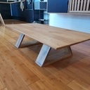 Table basse en chêne