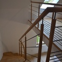 Escalier limon central