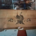 Marqueterie d'un écureuil