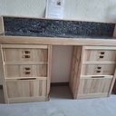 Buffet marbré de cuisine