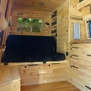 Un fourgon camping car fait pour le voyage au long cours!