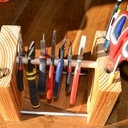 Râtelier à pince / Porte outils