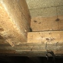 Jonction entrait / jambre de force Ouest.