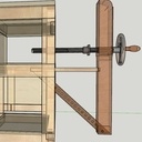 Une presse Frontale pour mon établi multi-outil (soit la 7e roue du carrosse)