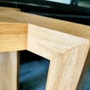 Tabouret en chêne massif