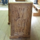 Bibliothèque en bois serpent