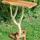 Guéridon live edge