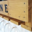 Un présentoir à vin