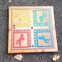 Petits chevaux chene orme et époxy