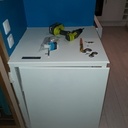 Petit vaisselier d'angle