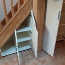 Placard sous escalier