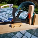 Fabrication d'une station pour gabarie wolfcraft undercover jig