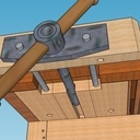 Etabli Roubo simplifié 2000x800