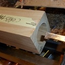 Moulin à poivre aux angles arrondis