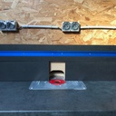 Un guide de défonceuse sous table aux joues pleines