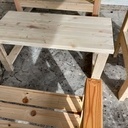 Salon de jardin en bois de palette