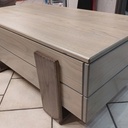 Table basse en chataignier