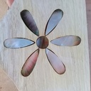 Armoire en Badamier + cannage pandanus