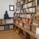 Bibliotheque en chêne