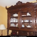 Restauration d'un buffet deux corps breton (centre Morbihan)