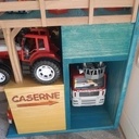 Garage avec caserne pour mon fiston (projet confinement)