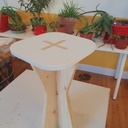 Guéridon/tabouret démontable