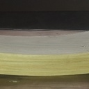 L'assise après usinage à la défonceuse