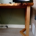 Bureau en châtaigner massif