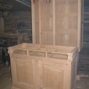 Bibliotheque merisier