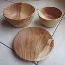 Bols et assiette - kit mariage 2017