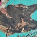 Marqueterie - Temps de chiens (2) - 41cm x 29cm