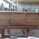 Meuble tv chêne massif