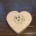 Boîte pour dents de lait