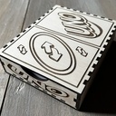Boite de rangement pour jeux de cartes UNO