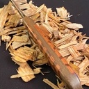 Manche de couteau et son étui