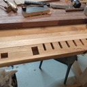 Rack a outils amovible pour établi