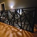 Garde-corps de trémie et escalier