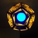Luminaire dodécaèdre