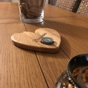 Coeur bougeoir st Valentin