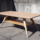 Table basse en chêne de récup'