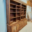 Bibliothèque en noyer