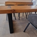 Table à manger XXL en chêne massif