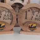 Trophées pour un tournoi de pétanque