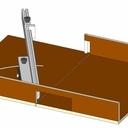 Rapporteur d'angle pour scie sous table