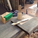 Sculpté à la gouge