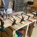 Planche à découper façon billot de boucher