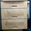 Meuble salle de bain poignée intégrée